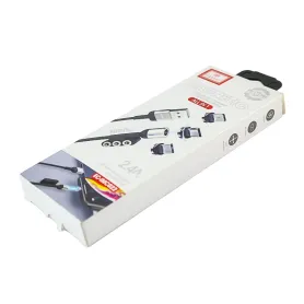 کابل شارژر مگنتی سه سر 1m مدل EC-IMC022 مارک Earldom