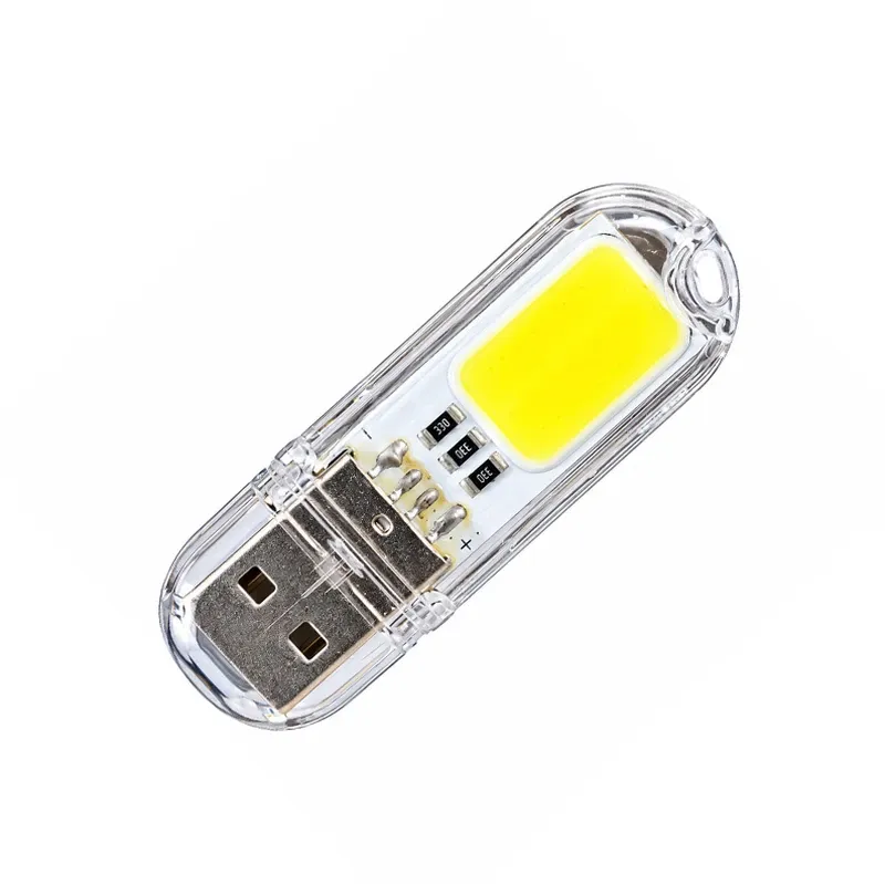 چراغ اضطراری USB LED کوچک مدل COB
