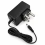 آداپتور 12 ولت 1 آمپر دیواری 12V-1A مدل M120100W411 فیش 5.5×2.1mm با دو پورت RJ11