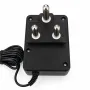 آداپتور 12 ولت 1 آمپر دیواری 12V-1A مدل M120100W411 فیش 5.5×2.1mm با دو پورت RJ11