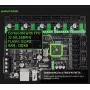 برد کنترلر پرینتر سه بعدی MKS Robin Nano V3.1 به همراه نمایشگر لمسی TS35 V2.0 مارک Makerbase