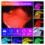 اتمسفر لایت زیر صندلی خودرو 5 الی 24 ولت مولتی کالر RGB دارای ریموت کنترلر