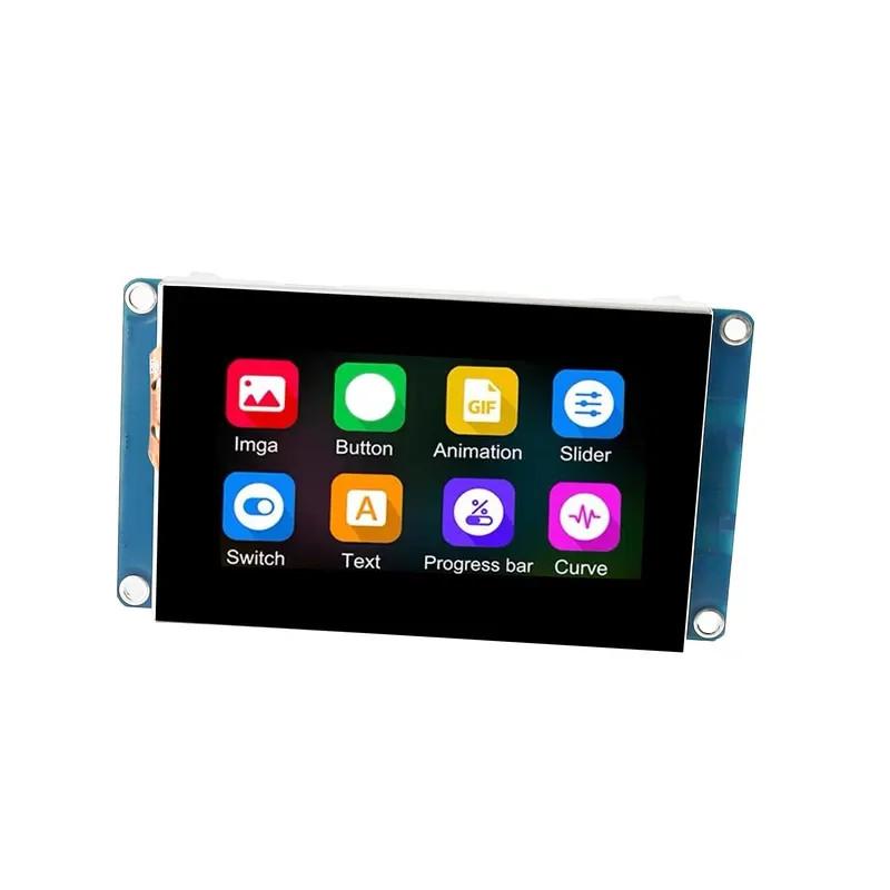 نمایشگر 3.5 اینچ HMI تاچ خازنی 300nit رزولوشن 480x320 سری T1 مدل TJC4832T135_011C