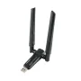 دانگل USB وای فای WiFi-6 دو آنتن PIX-LINK مدل UAX04 سرعت AX1800