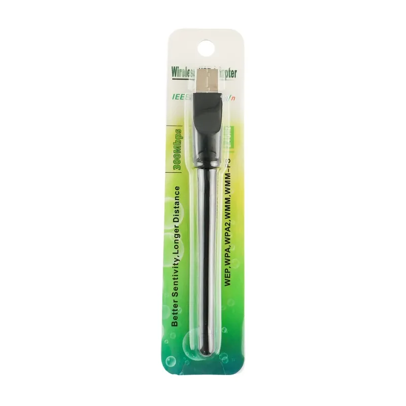 دانگل USB وای فای WiFi فرکانس 2.4GHz با استاندارد 802.11n سرعت تا 300Mbps