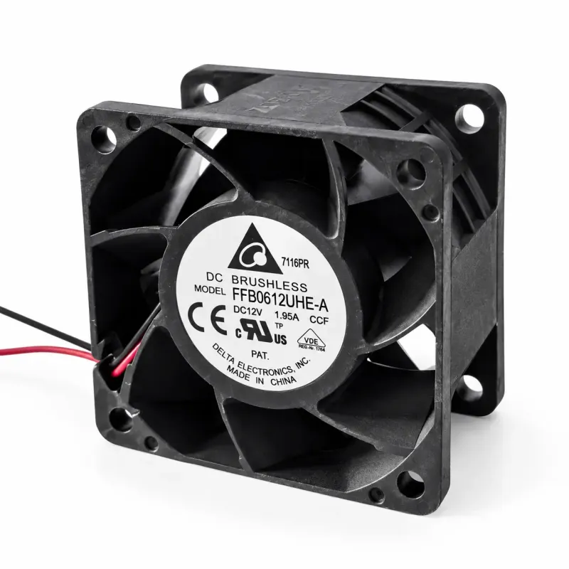 جت فن براشلس 12V-1.95A سایز 6X6X3.8cm مارک DELTA مدل FFB0612UHE