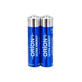 باتری نیم قلمی آلکالاین شیرینگ دوتایی مارک ORION پک ULTRA ENERGY