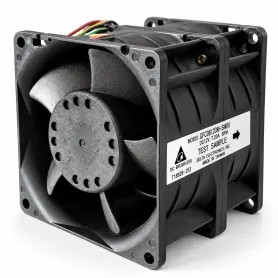 جت فن دوبل 12V-7.2A سایز 8x8cm مدل GFC0812DW مارک DELTA