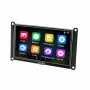 نمایشگر 4.3 اینچ HMI تاچ مقاومتی 300nit رزولوشن 480x272 سری T1 مدل TJC4827T143_011R