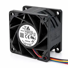 جت فن براشلس 12V-5A سایز 6X6X3.8cm مارک DELTA مدل PFM0612SE