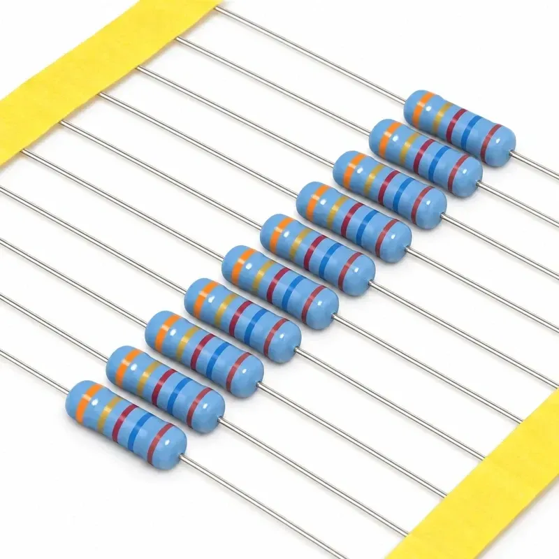 مقاومت 75K اهم 1% دقیق 1/2W