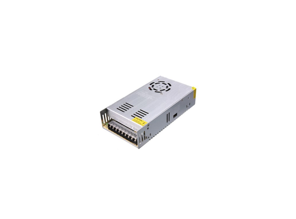 تغذیه سوئیچینگ فلزی 12 ولت 30 آمپر 12v-30A فن دار