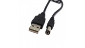 کابل تبدیل USB به تغذیه DC طول 80 سانتیمتری با کانکتور استاندارد 5.5mm