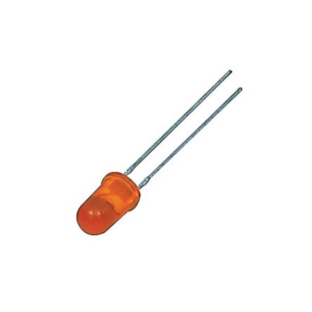 LED نارنجی مات 3mm