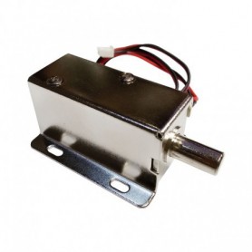 قفل الکترونیکی 12 ولتی Solenoid Lock مدل Push-Pull