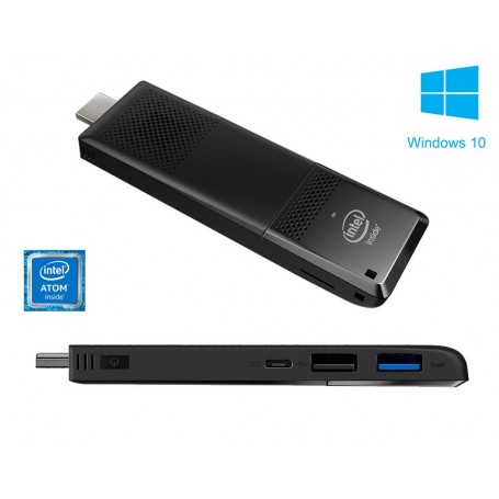 مینی کامپیوتر اینتل Intel نسل جدید با سیستم عامل ویندوز 10مدل Compute Stick STCK1AW32SC