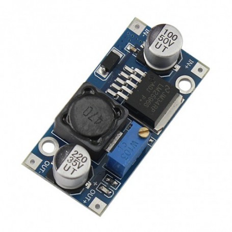 ماژول مبدل DC-DC LM2596 کاهنده خروجی 1.23V-30V 3A