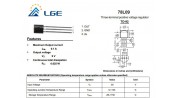 رگولاتور 9+ ولت 78L09 پکیج TO-92