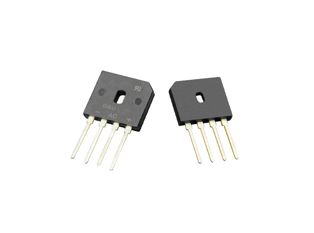 پل دیود 6A-800V تخت شانه ای TS6P06G