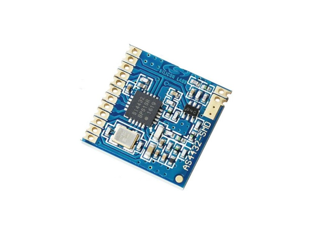 ترنسیور وایرلس SI4432 فرکانس 433MHz پکیج SMD