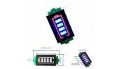 ماژول نمایشگر سطح شارژ باترى لیتیوم سه سل 12.6V