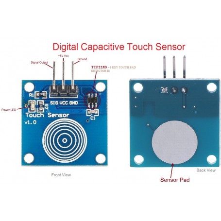 ماژول سنسور لمسی Touch Pad - TTP223