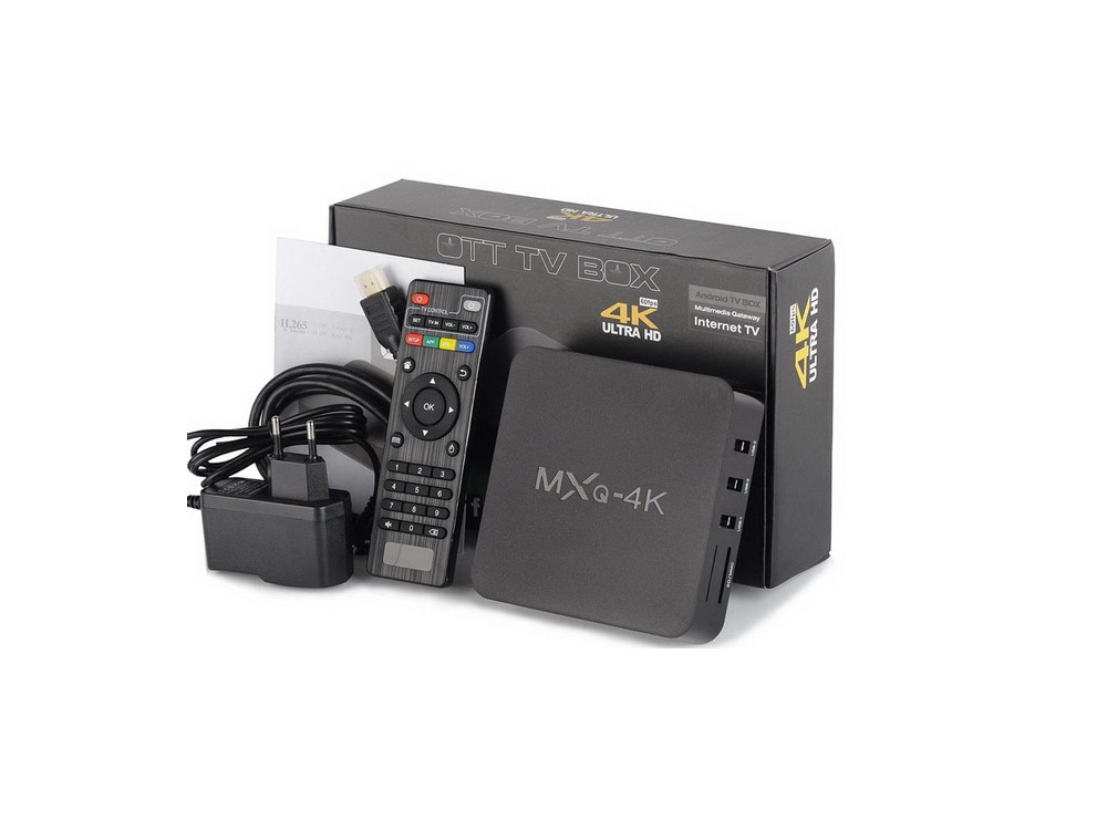 تی وی باکس MXQ-4K دارای پردازنده 32 بیتی RK3229 - اندروید 10