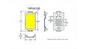 SMD LED پکیج 5730 سفید آفتابی 0.2W