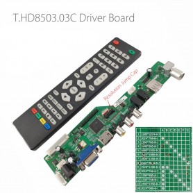 مین برد همه کاره LCD تلوزیون مدل HDVX9-AS