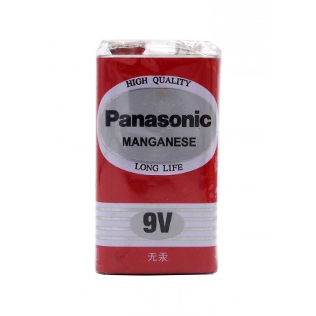 باتری کتابی 9 ولت Manganese مارک Panasonic