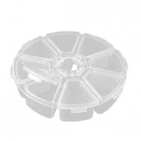 جعبه قطعات 8 خانه گرد