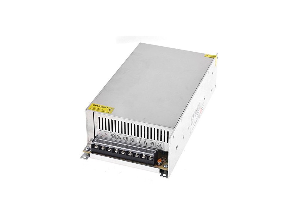 تغذیه سوئیچینگ فلزی 12 ولت 40 آمپر 12v-40A فن دار