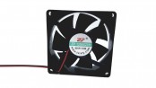 فن 12V ساده 8025 سایز 8x8 ضخامت 2.5cm
