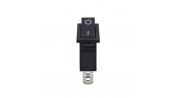 کلید راکر باریک دو حالته مشکی 3Pin مدل KCD3-101