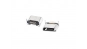 کانکتور Micro USB مادگی 5pin با دو هولدر DIP
