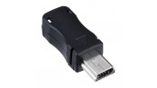 USB Mini نری لحیمی (Plug) به همراه کاور 