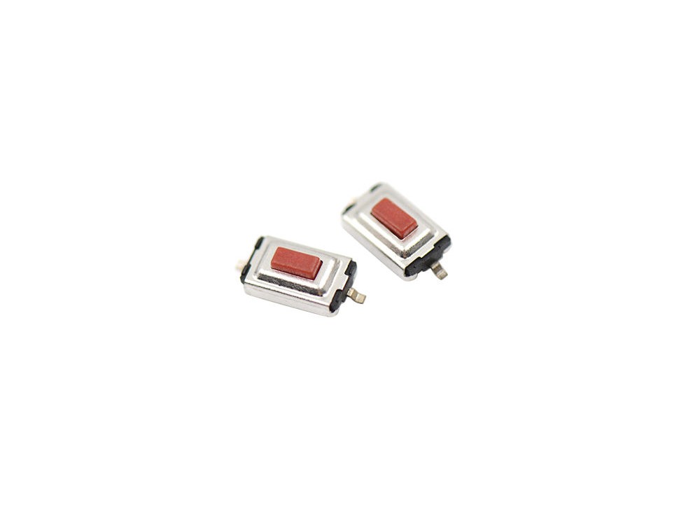 تک سوئیچ 3x6x2.5mm قرمز پکیج SMD
