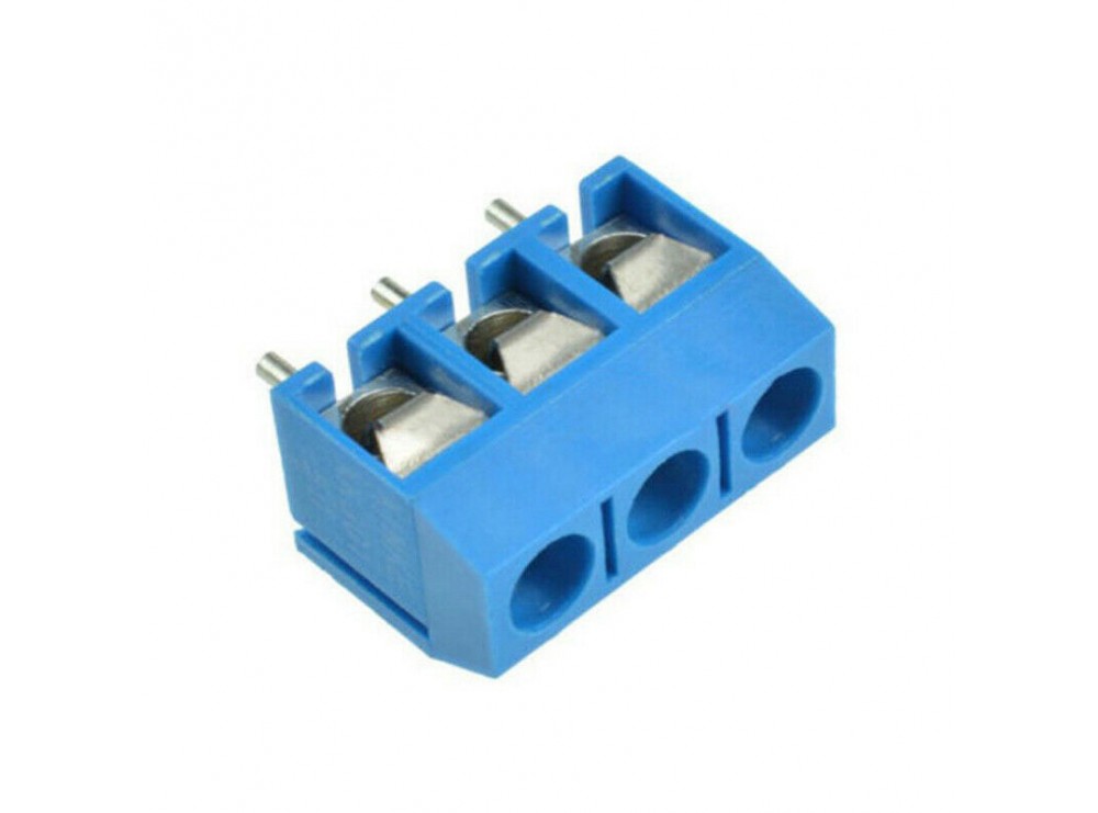 ترمینال پیچی مدل KF301-3Pin رنگ آبی