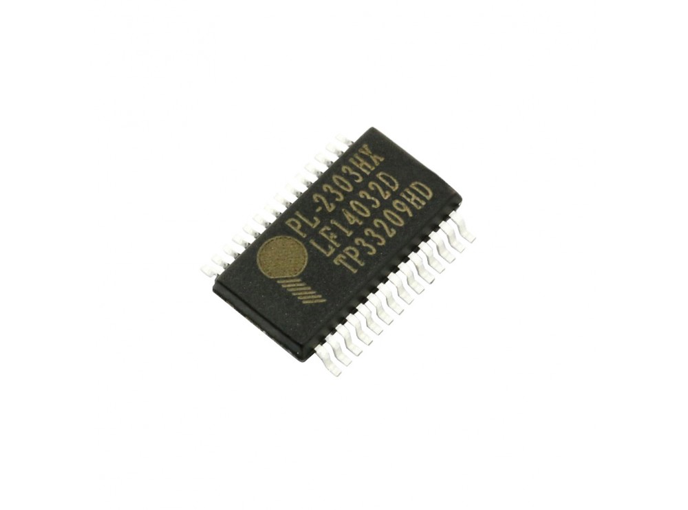 تراشه مبدل USB به سریال PL2303HXD پکیج SOP-28
