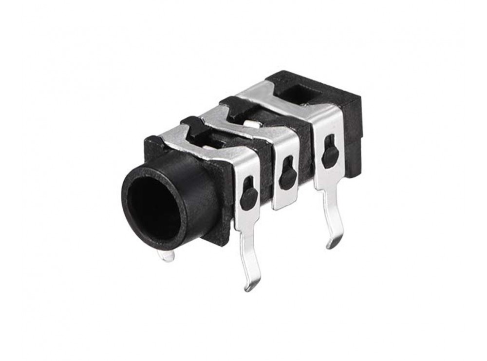 جک هدفون 3.5mm استریو مشکی 5 پین PJ-313