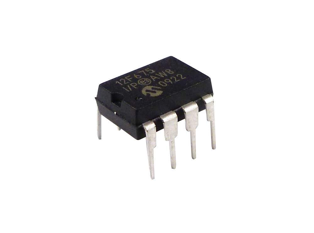 میکروکنترلر PIC12F675-I/P پکیج DIP