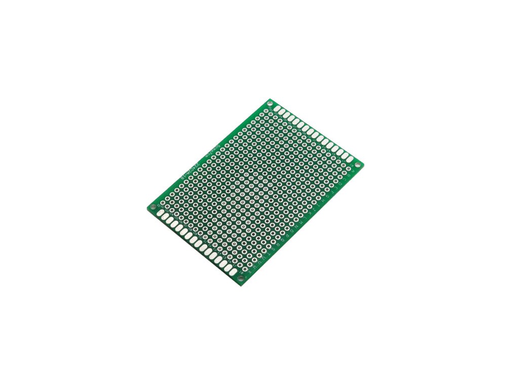 برد سوراخ دار دولایه متالیزه 7x5cm
