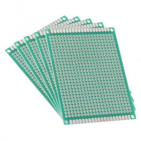 برد سوراخ دار دولایه متالیزه 6x8cm