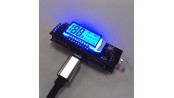 ماژول ساخت پاوربانک Fast Charge دارای نمایشگر و دو خروجی 5V 1A , 2.1A USB