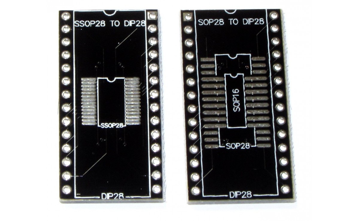 تبدیل SMD به DIP پکیج SOP28 SOP16 SSOP28