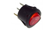کلید راکر دوحالته گرد چراغدار 3Pin مدل KCD1-601N-3P