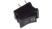 کلید راکر دو حالته مشکی 2Pin مدل KCD1-101-2P
