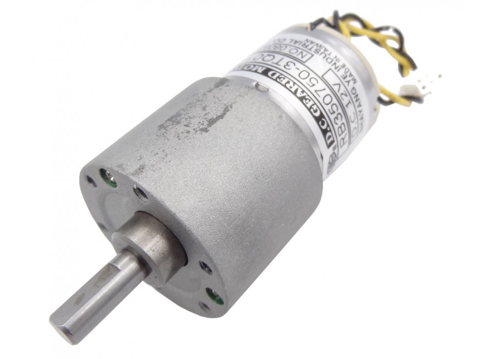 موتور گیربکس 12V-7.5RPM مدل RB350750 تایوانی