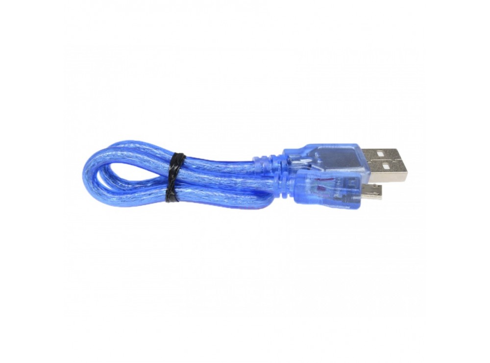کابل Micro USB شیلددار نیم متری