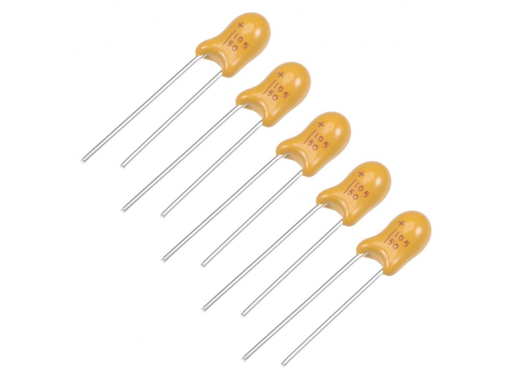 خازن تانتال DIP 1uF / 35V